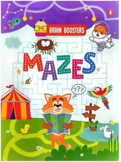 Coperta cărții Brain boosters: mazes