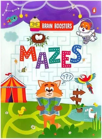 Coperta cărții Brain boosters: mazes