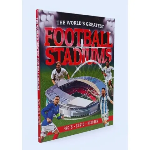 Coperta cărții The World's Greatest Football Stadiums, Kevin Pettman