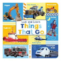 Coperta cărții Look and Learn Things That Go, Page Publications