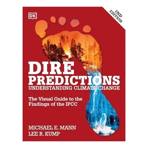 Coperta cărții Dire predictions, Michael E. Mann