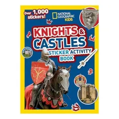 Coperta cărții Knights and Castles Sticker Activity Book, National Geographic