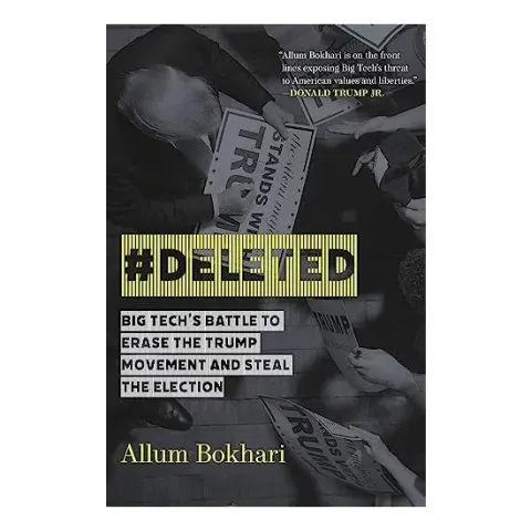 Coperta cărții #DELETED, Allum Bokhari