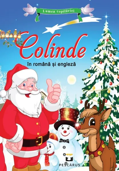 Coperta cărții Colinde - in romana si engleza