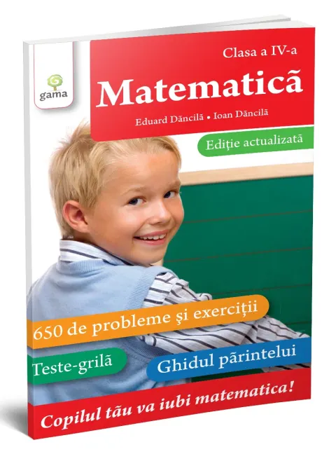 Coperta cărții Matematică. Clasa a IV-a