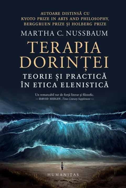 Coperta cărții Terapia dorinței. Teorie și practică în etica elenistică