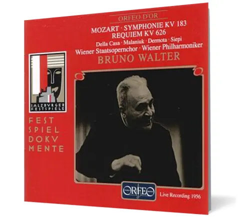 Coperta cărții Bruno Walter - Mozart - Requiem