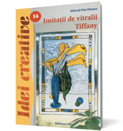 Coperta cărții Imitatii de vitralii Tiffany