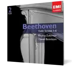 Coperta cărții Beethoven - Violin Sonatas Nos. 1-6