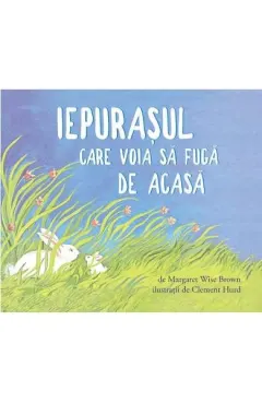 Coperta cărții Iepurasul care voia sa fuga de acasa