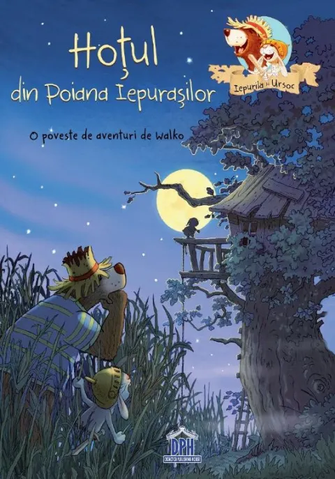 Coperta cărții Hoțul din poiana iepurașilor