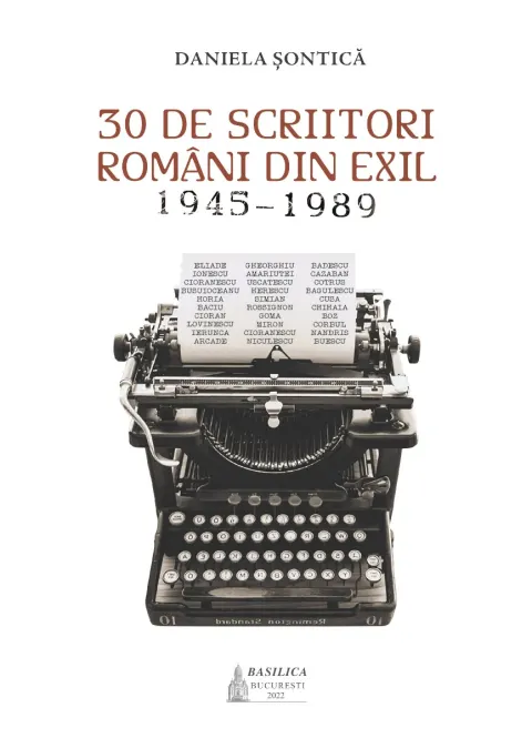 Coperta cărții 30 de scriitori romani din exil 1945-1989