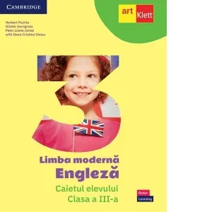 Coperta cărții Limba moderna Engleza. Caietul elevului. Clasa a III-a