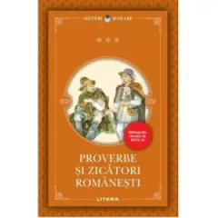 Coperta cărții Proverbe si zicatori romanesti