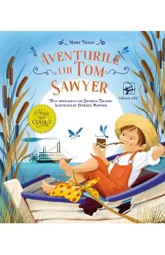 Coperta cărții Aventurile lui Tom Sawyer