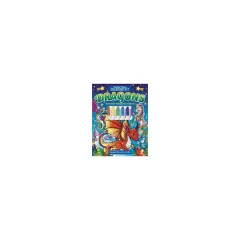 Coperta cărții Dragons Creative Pages Coloring Kit (Markers Included)