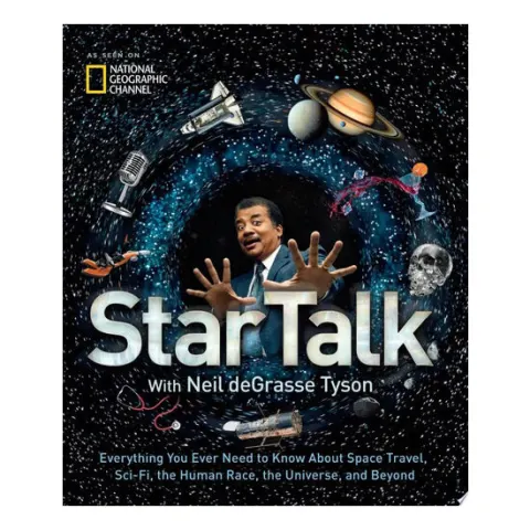 Coperta cărții Startalk: everything you ever need to know about space travel, sci-fi, the human race, the universe, and beyond
