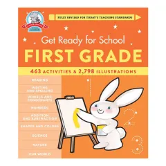 Coperta cărții Get Ready for School: First Grade (Revised and Updated)