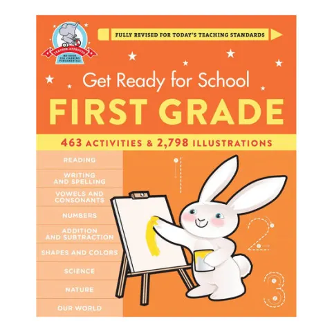 Coperta cărții Get Ready for School: First Grade (Revised and Updated)