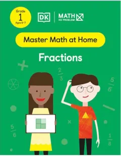 Coperta cărții Math - No Problem! Fractions, Grade 1 Ages 6-7