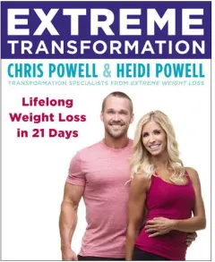 Coperta cărții Extreme transformation: lifelong weight loss in 21 days