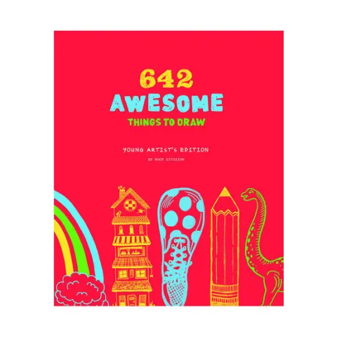 Coperta cărții 642 Awesome Things to Draw: Young Artist's Edition