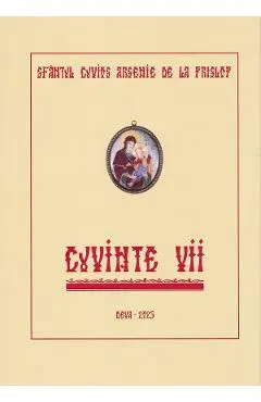 Coperta cărții Cuvinte vii Ed.2025 - Sfantul Cuvios Arsenie de la Prislop