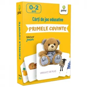 Coperta cărții Carti de joc educative. Primele cuvinte
