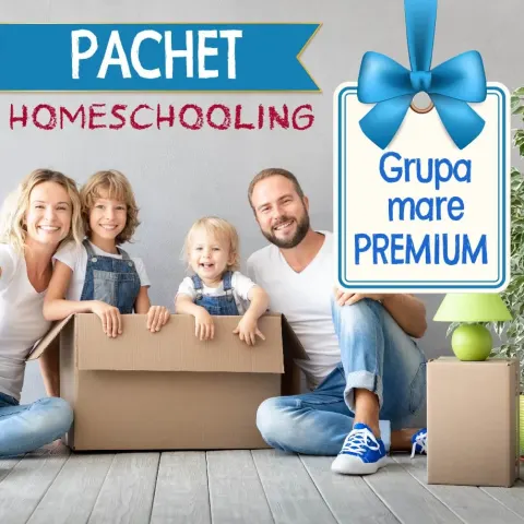 Coperta cărții Pachet Homeschooling Grupa mare Premium