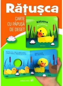 Coperta cărții Ratusca. Carte cu papusa de deget