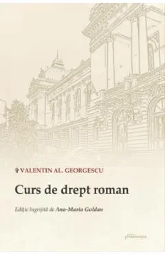Coperta cărții Curs de drept roman