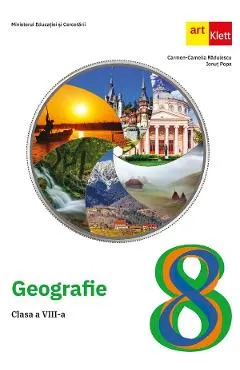 Coperta cărții Geografie - Clasa 8 - Manual - Carmen-Camelia Radulescu, Ionut Popa