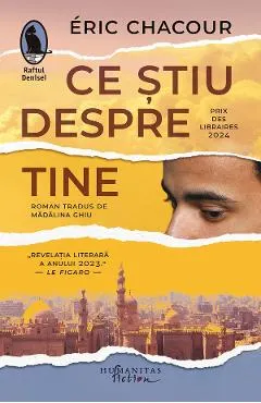 Coperta cărții Ce știu despre tine - Eric Chacour