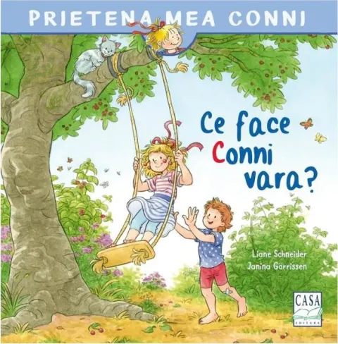Coperta cărții Ce face Conni vara?