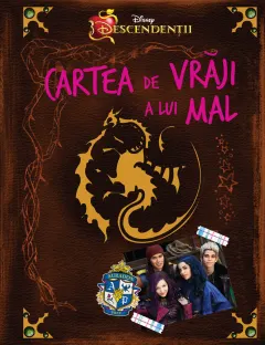 Coperta cărții Cartea de vrăji a lui Mal. Descendenții