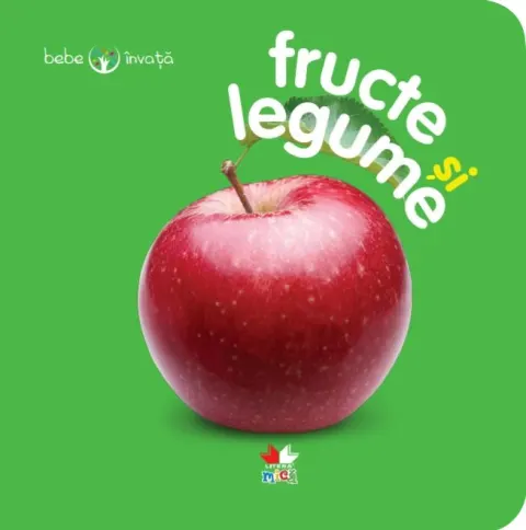 Coperta cărții Fructe și legume. Bebe învață