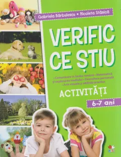 Coperta cărții Verific ce știu. Activități școlare. 6-7 ani