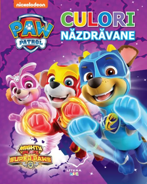 Coperta cărții Patrula cățelușilor. Culori năzdrăvane