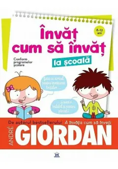 Coperta cărții Învăț cum să învăț la școală