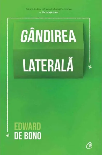 Coperta cărții Gândirea laterală
