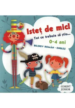 Coperta cărții Cutie istet de mic! Tot ce trebuie sa stiu - Bilingv roman-englez 5 carti