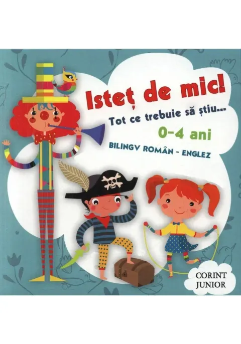 Coperta cărții Cutie istet de mic! Tot ce trebuie sa stiu - Bilingv roman-englez 5 carti