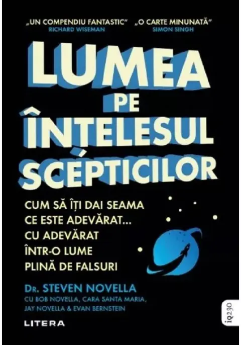 Coperta cărții Lumea pe înțelesul scepticilor