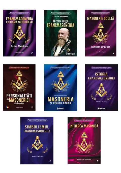 Coperta cărții Pachet Biblioteca de Arta Regala. Set 8 carti