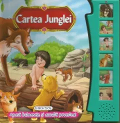 Coperta cărții Cartea Junglei - Apasa butoanele si asculta povestea!