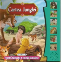 Coperta cărții Cartea Junglei - Apasa butoanele si asculta povestea!