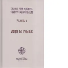 Coperta cărții Cuvinte duhovnicesti. Volumul 4. Viata de familie