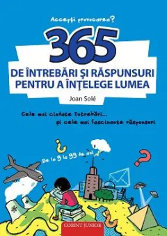 Coperta cărții 365 de întrebări și răspunsuri pentru a înțelege lumea