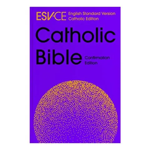 Coperta cărții ESV-CE Catholic Bible, Anglicized Confirmation Edition