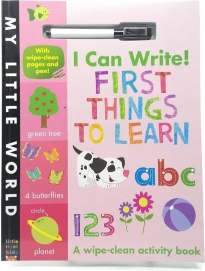Coperta cărții I Can Write! First Thing To Learn
